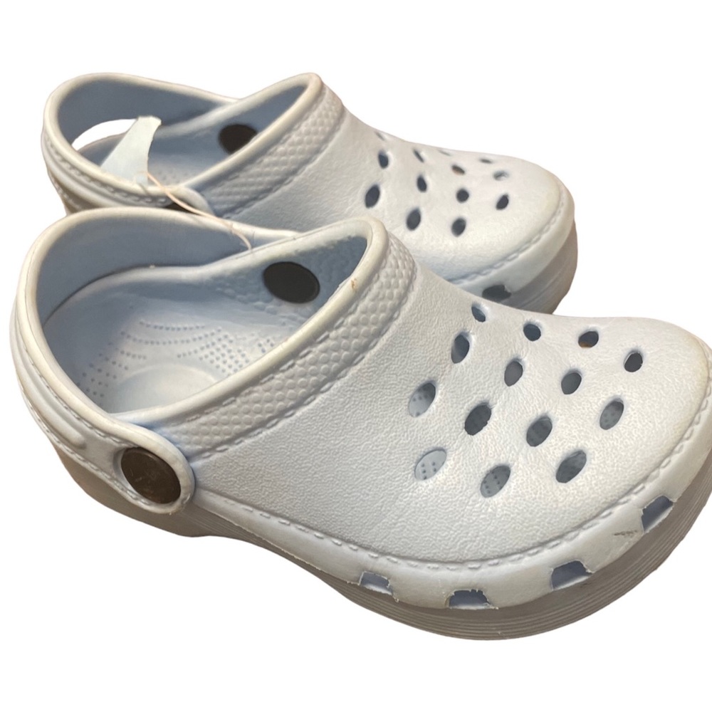 ✨BLUE BABY CROCS✨